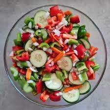 Fresh Salad Half